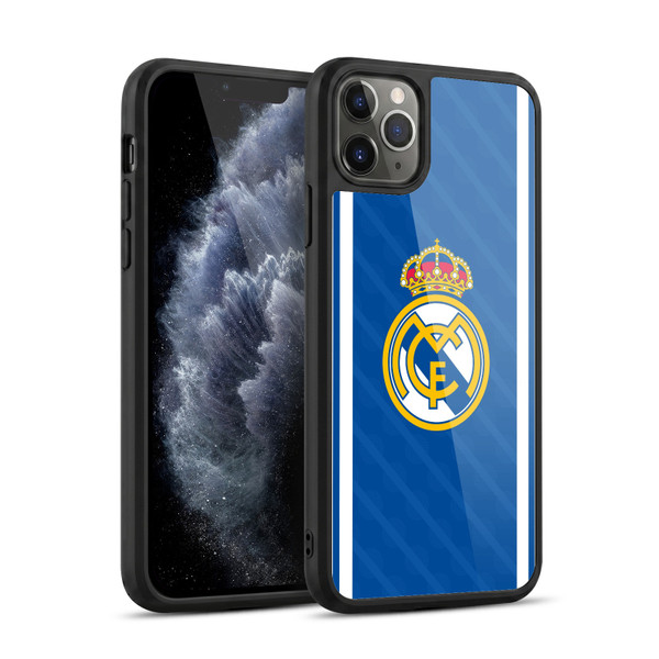 Real Madrid CF Badge Blue Gel Armour Case For Apple iPhone 11 Pro Max