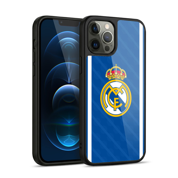 Real Madrid CF Badge Blue Gel Armour Case For Apple iPhone 12 Pro Max