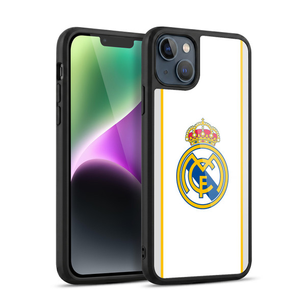 Real Madrid CF Badge White Gel Armour Case For Apple iPhone 14 Plus