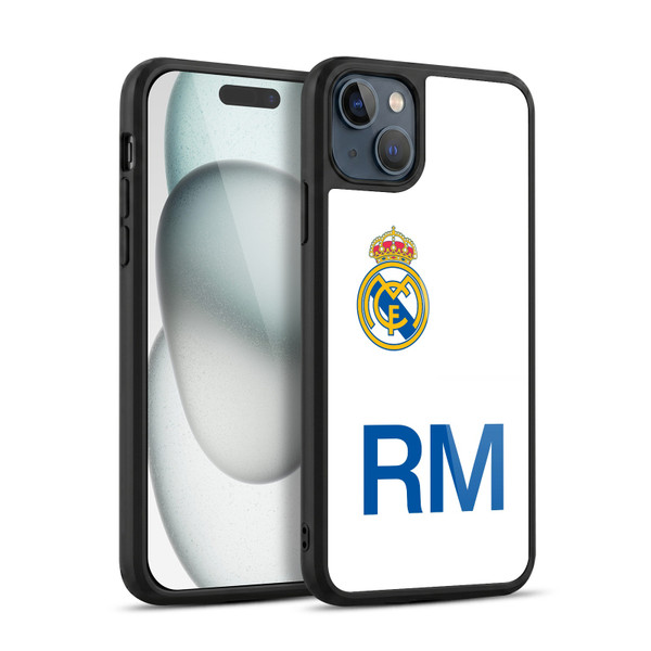 Real Madrid CF Origin RM Logo Gel Armour Case For Apple iPhone 15 Plus