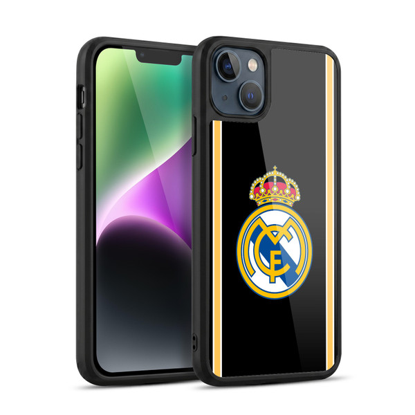 Real Madrid CF Retro Bring Back 99/00 Black Gel Armour Case For Apple iPhone 14 Plus