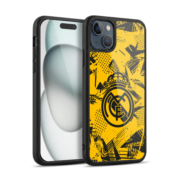 Real Madrid CF Urban Yellow Gel Armour Case For Apple iPhone 15 Plus