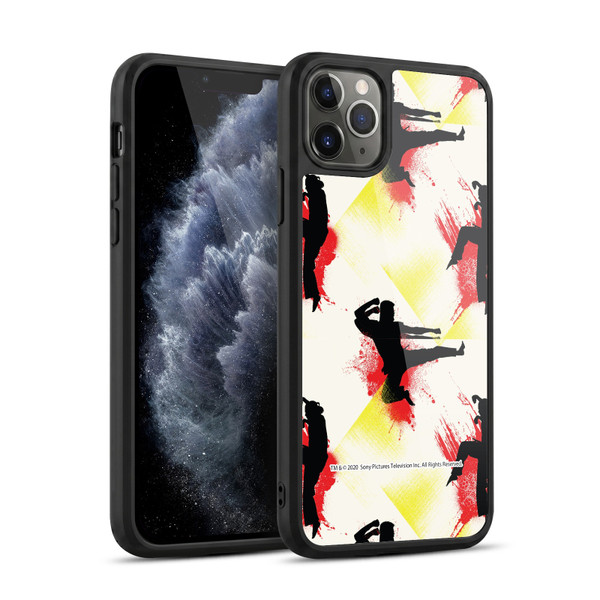 Cobra Kai Graphics Kick Pattern Gel Armour Case For Apple iPhone 11 Pro Max