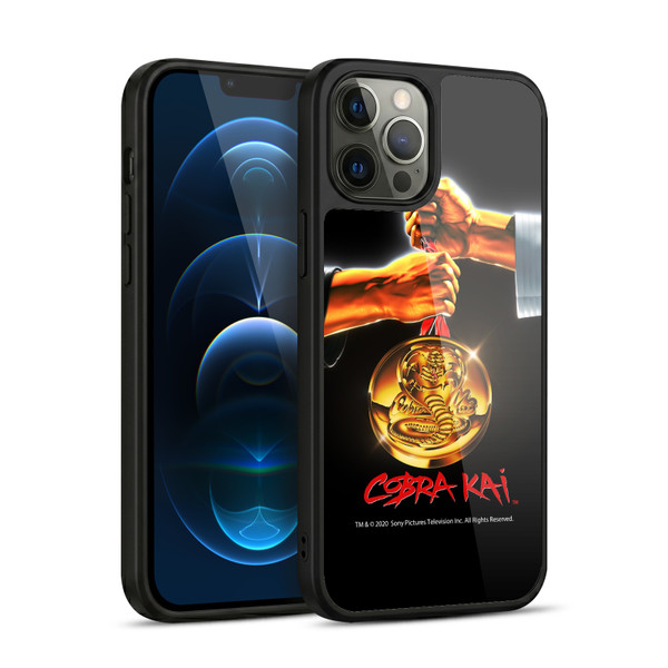 Cobra Kai Graphics Gold Medal Gel Armour Case For Apple iPhone 12 Pro Max