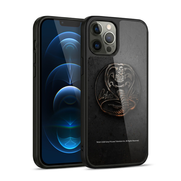 Cobra Kai Graphics Metal Logo Gel Armour Case For Apple iPhone 12 Pro Max