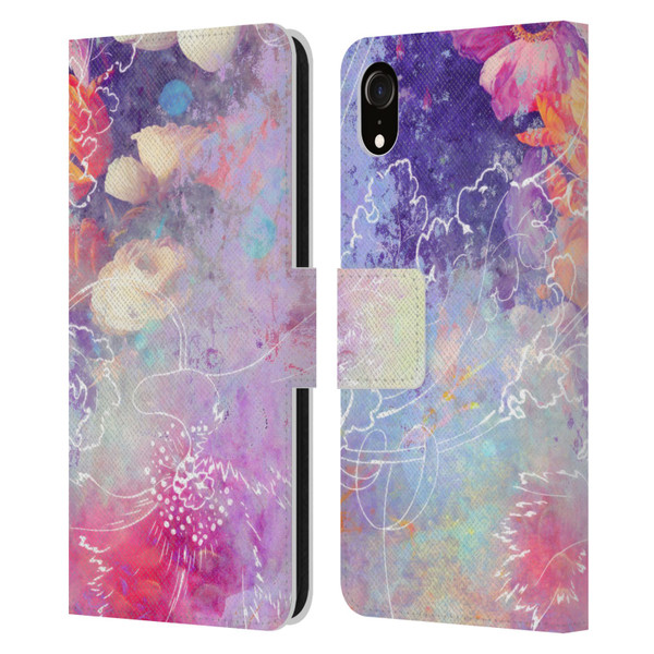 Aimee Stewart Assorted Designs Lily Leather Book Wallet Case Cover For Apple iPhone XR