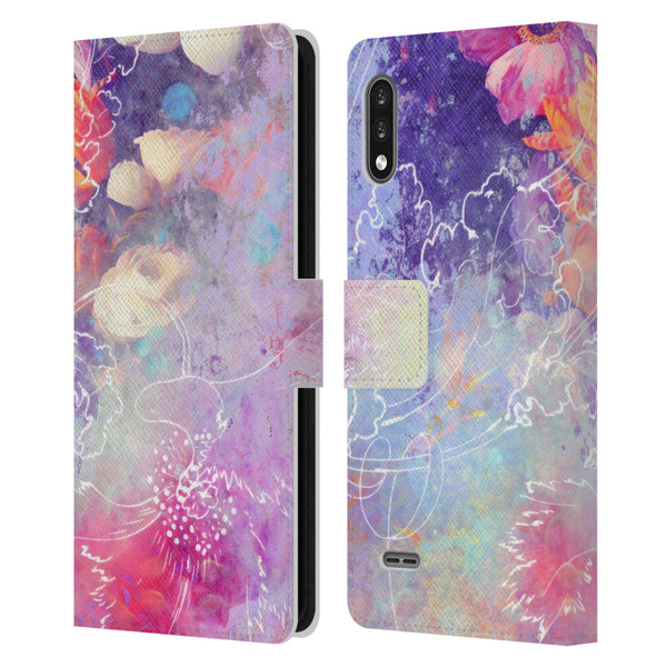 Aimee Stewart Assorted Designs Lily Leather Book Wallet Case Cover For LG K22