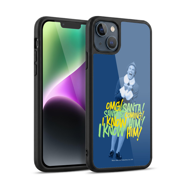 Elf Movie Graphics 2 Santa I Know Him Gel Armour Case For Apple iPhone 14 Plus