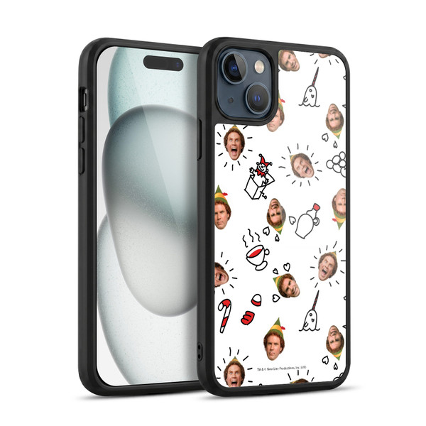 Elf Movie Graphics 2 Buddy Face Pattern Gel Armour Case For Apple iPhone 15 Plus