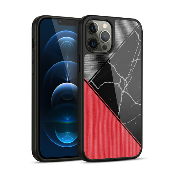 Alyn Spiller Marble Colour Block Gel Armour Case For Apple iPhone 12 Pro Max