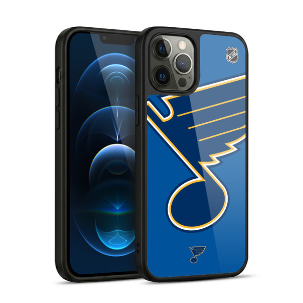 NHL St Louis Blues Oversized Gel Armour Case For Apple iPhone 12 Pro Max
