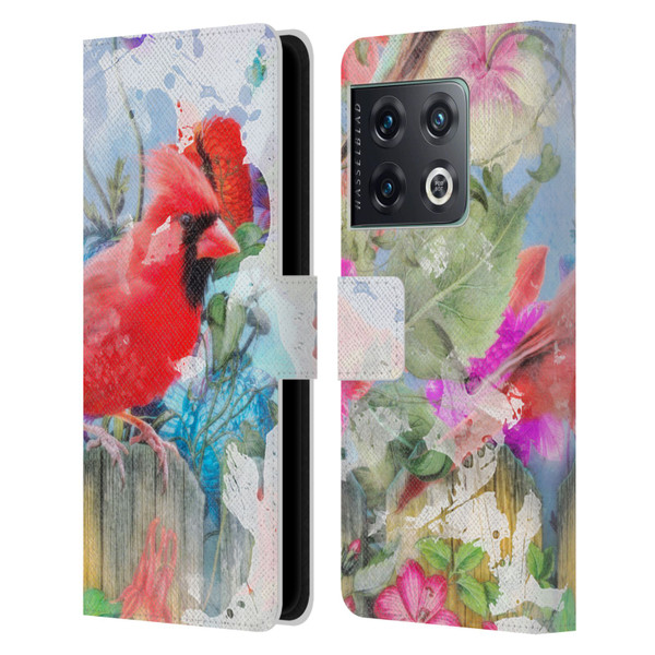 Aimee Stewart Assorted Designs Birds And Bloom Leather Book Wallet Case Cover For OnePlus 10 Pro