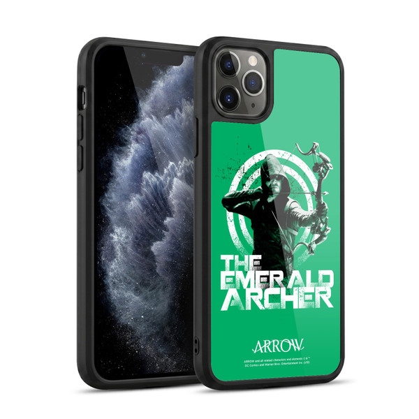 Arrow TV Series Graphics The Emerald Archer Gel Armour Case For Apple iPhone 11 Pro Max