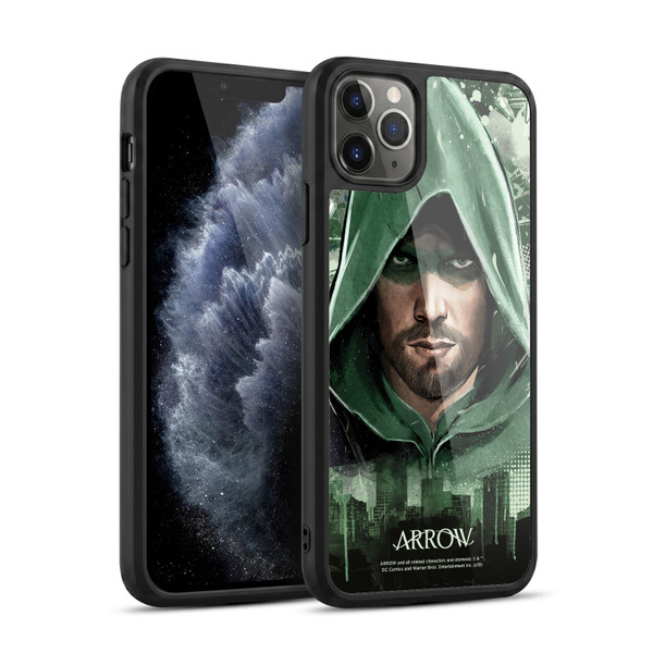 Arrow TV Series Graphics Oversized Gel Armour Case For Apple iPhone 11 Pro Max