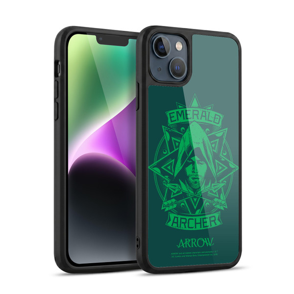 Arrow TV Series Graphics Archer Illustration Gel Armour Case For Apple iPhone 14 Plus