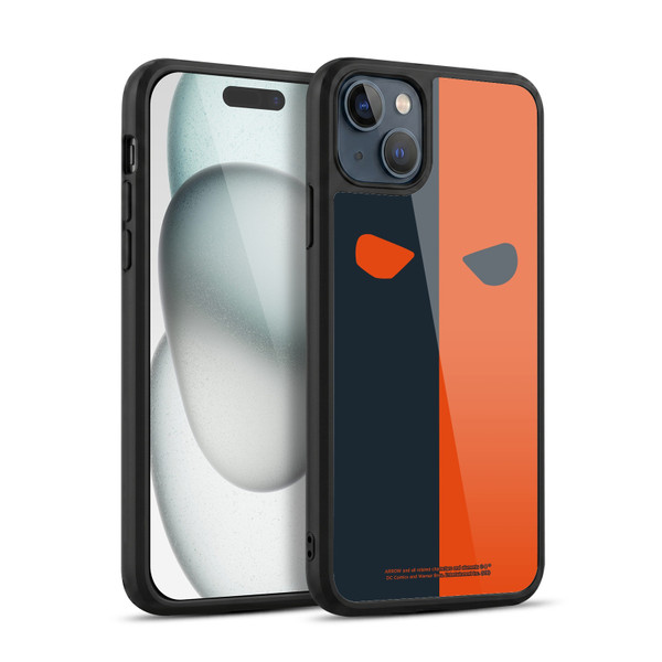 Arrow TV Series Graphics Deathstroke Gel Armour Case For Apple iPhone 15 Plus