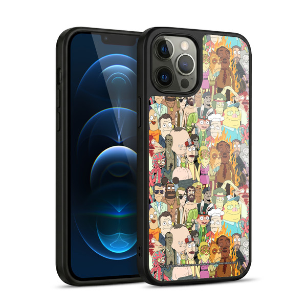 Rick And Morty Season 3 Graphics Interdimensional Space Cable Gel Armour Case For Apple iPhone 12 Pro Max