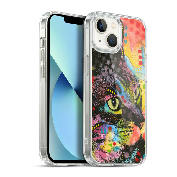 Dean Russo Cats Napy Soft Gel Case for Apple iPhone 13