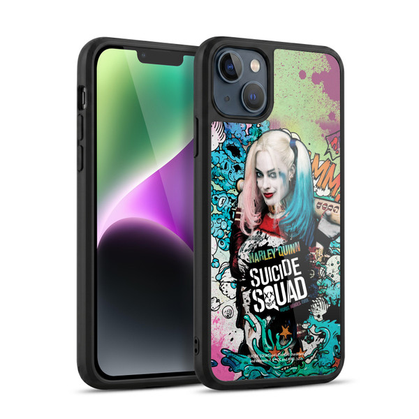 Suicide Squad 2016 Graphics Harley Quinn Poster Gel Armour Case For Apple iPhone 14 Plus