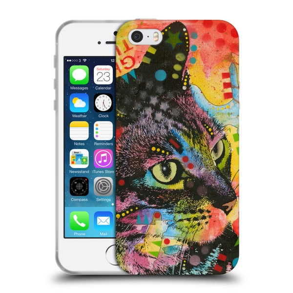 Dean Russo Cats Napy Soft Gel Case for Apple iPhone 5 / 5s / iPhone SE 2016