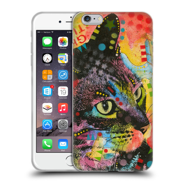 Dean Russo Cats Napy Soft Gel Case for Apple iPhone 6 Plus / iPhone 6s Plus