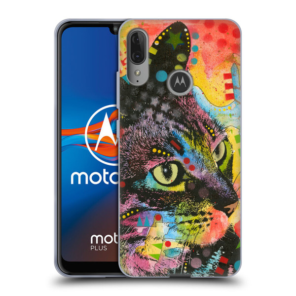 Dean Russo Cats Napy Soft Gel Case for Motorola Moto E6 Plus