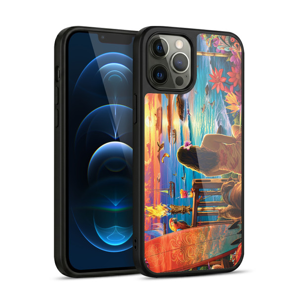 Michael David Ward Humor & Botanicals Paradise Gel Armour Case For Apple iPhone 12 Pro Max