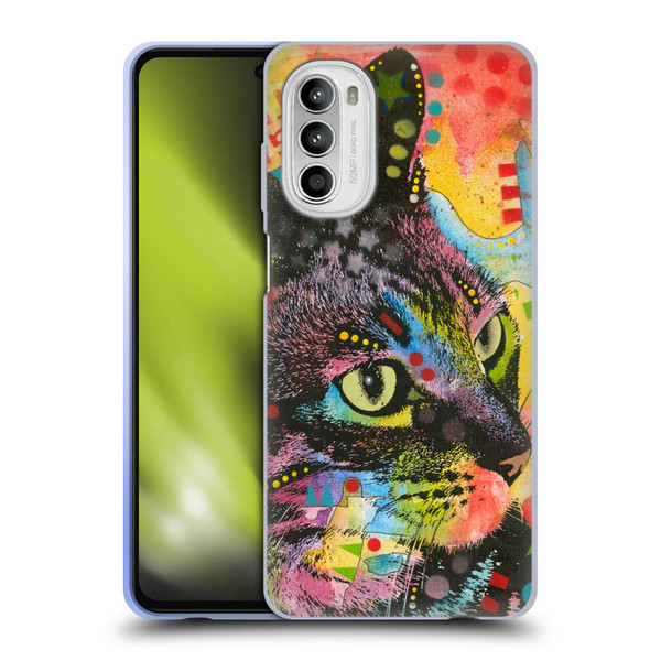 Dean Russo Cats Napy Soft Gel Case for Motorola Moto G52