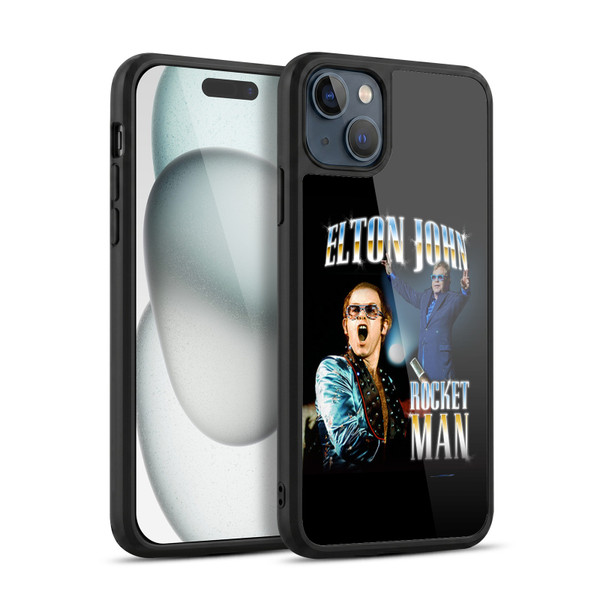 Elton John Rocketman Key Art Gel Armour Case For Apple iPhone 15 Plus