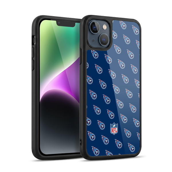 NFL Tennessee Titans Artwork Patterns Gel Armour Case For Apple iPhone 14 Plus