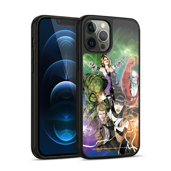 Justice League DC Comics Dark Comic Art #30 Group Gel Armour Case For Apple iPhone 12 Pro Max