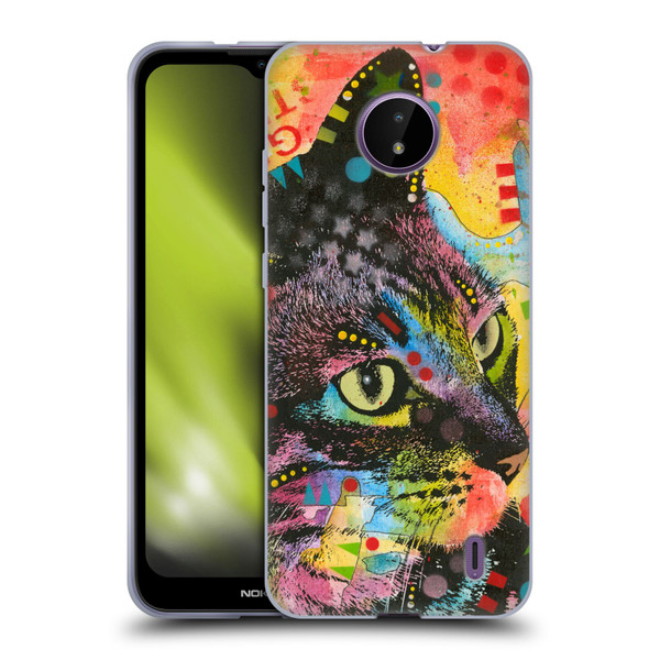 Dean Russo Cats Napy Soft Gel Case for Nokia C10 / C20