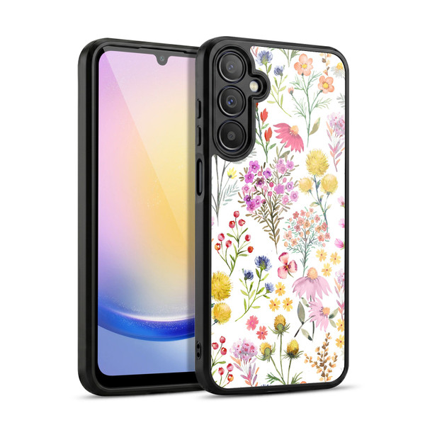 Ninola Botanical Patterns Delicate Gel Armour Case For Samsung Galaxy A25 5G
