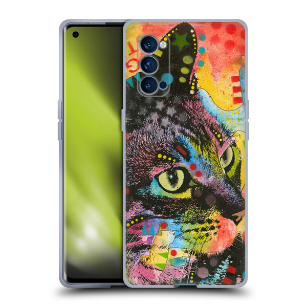 Dean Russo Cats Napy Soft Gel Case for OPPO Reno 4 Pro 5G