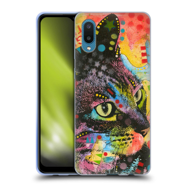 Dean Russo Cats Napy Soft Gel Case for Samsung Galaxy A02/M02 (2021)