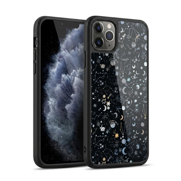 Ninola Patterns 4 Astrology Space Black Gel Armour Case For Apple iPhone 11 Pro Max