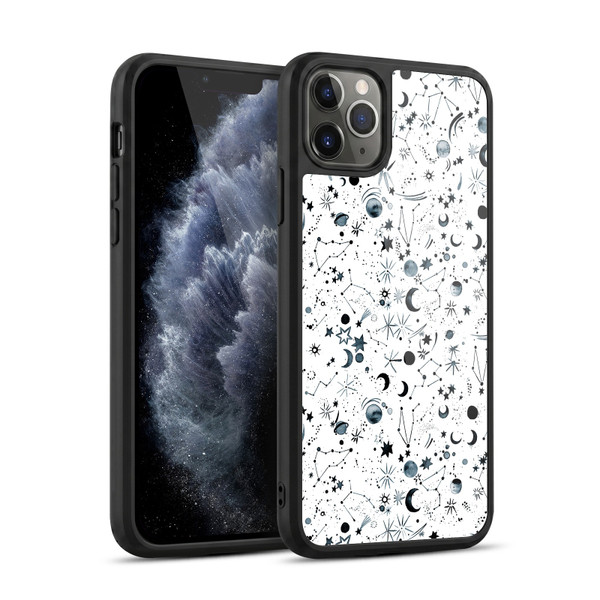 Ninola Patterns 4 Astrology Space White Gel Armour Case For Apple iPhone 11 Pro Max