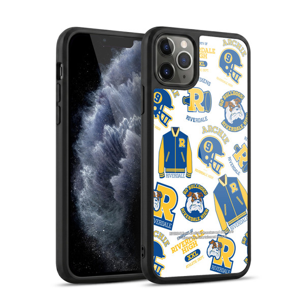 Riverdale Graphics 2 Bulldogs & Vixens Pattern Gel Armour Case For Apple iPhone 11 Pro Max