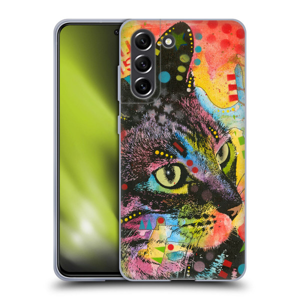 Dean Russo Cats Napy Soft Gel Case for Samsung Galaxy S21 FE 5G