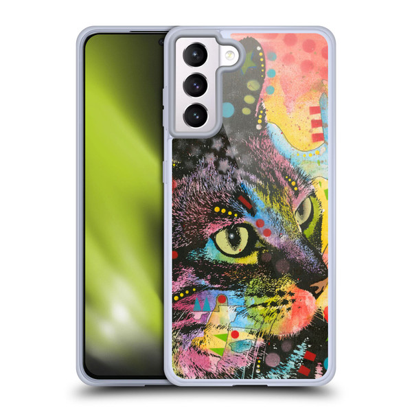 Dean Russo Cats Napy Soft Gel Case for Samsung Galaxy S21+ 5G