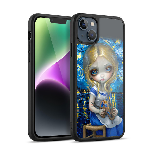 Strangeling Art Impressionist Night Gel Armour Case For Apple iPhone 14 Plus