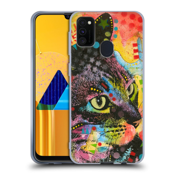 Dean Russo Cats Napy Soft Gel Case for Samsung Galaxy M30s (2019)/M21 (2020)