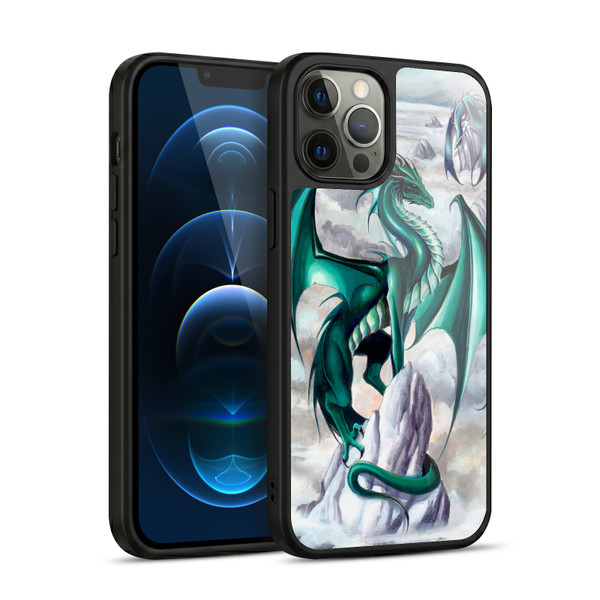 Ruth Thompson Dragons 2 Green Gel Armour Case For Apple iPhone 12 Pro Max