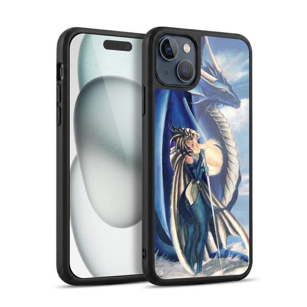 Ruth Thompson Dragons 2 Snowbound Gel Armour Case For Apple iPhone 15 Plus