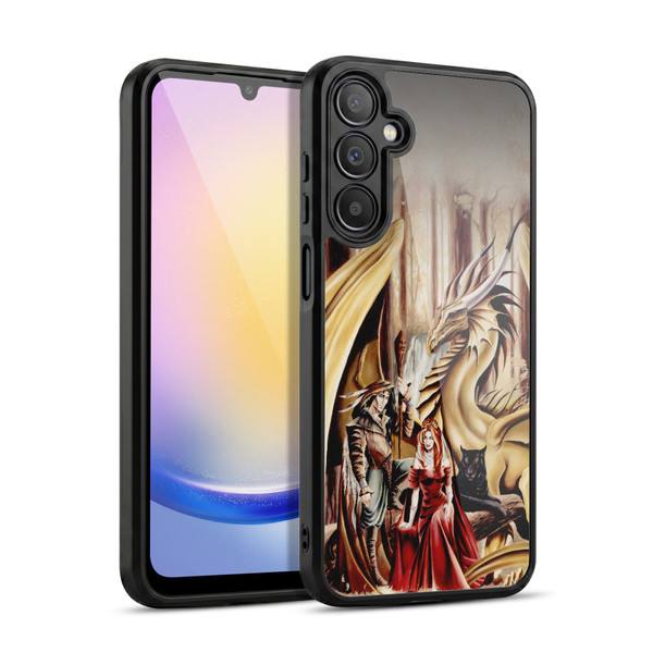 Ruth Thompson Dragons 2 Gathering Gel Armour Case For Samsung Galaxy A25 5G