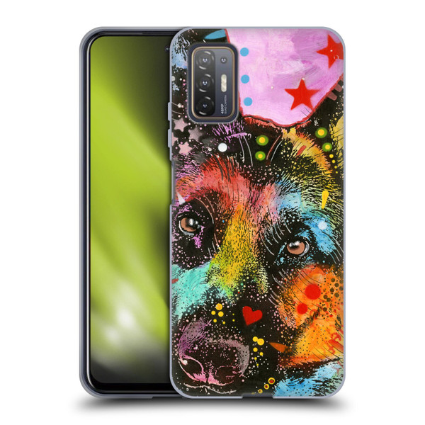 Dean Russo Dogs German Shepherd Soft Gel Case for HTC Desire 21 Pro 5G
