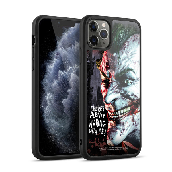 Batman Arkham City Graphics Joker Wrong With Me Gel Armour Case For Apple iPhone 11 Pro Max