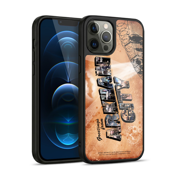 Batman Arkham City Graphics Postcard Gel Armour Case For Apple iPhone 12 Pro Max