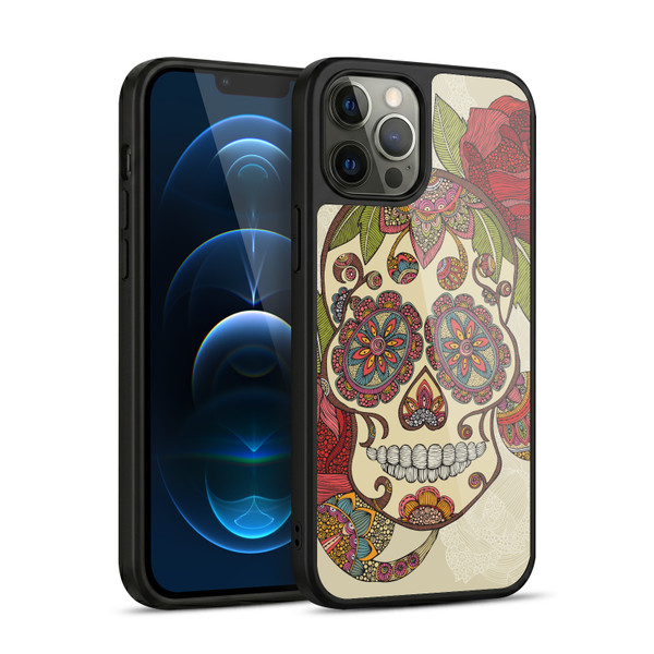 Valentina Bloom Sugar Skull Gel Armour Case For Apple iPhone 12 Pro Max