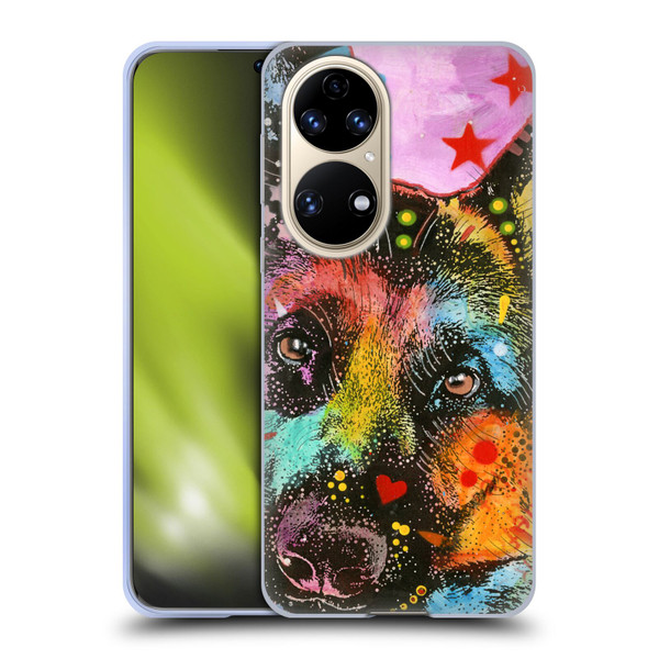 Dean Russo Dogs German Shepherd Soft Gel Case for Huawei P50